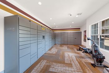Parcel Lockers at River Walk Apartments